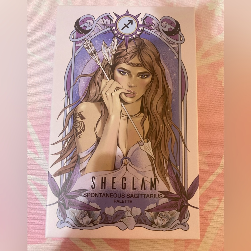 8 Pan SheGlam Spontaneous Sagittarius Eyeshadow Palette